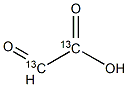 Glyoxylic Acid-13C2 Structure