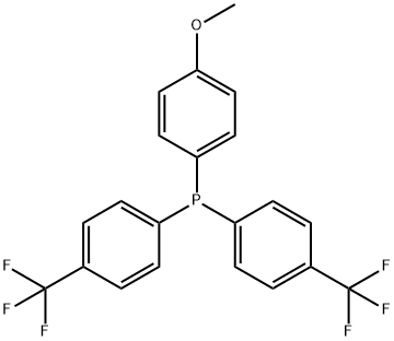 Phosphine, (4-methoxyphenyl)bis[4-(trifluoromethyl)phenyl]-,919765-85-8,结构式