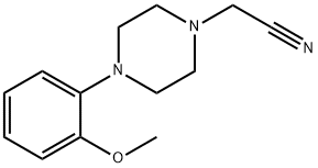2-[4-(2-甲氧基苯基)哌嗪-1-基]乙腈,92043-13-5,结构式