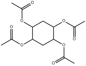 1,2,4,5-Cyclohexanetetrayl tetraacetate Struktur