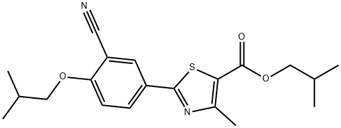 非布索坦杂质67 结构式