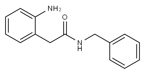 2-(2-aminophenyl)-N-benzylacetamide Struktur