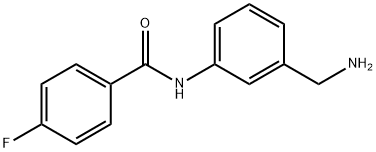 N-[3-(aminomethyl)phenyl]-4-fluorobenzamide|N-[3-(氨基甲基)苯基]-4-氟苯甲酰胺