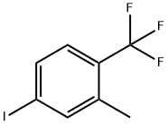 4-碘-2-甲基-1-(三氟甲基)苯, 930599-57-8, 结构式