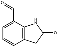 2-oxo-2,3-dihydro-1H-indole-7-carbaldehyde Structure