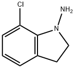 7-Chloro-2,3-dihydro-1H-Indol-1-amine,935456-32-9,结构式