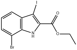 935846-38-1 ethyl 7-bromo-3-iodo-1H-indole-2-carboxylate