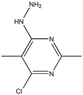 4-chloro-6-hydrazineyl-2,5-dimethylpyrimidine Structure