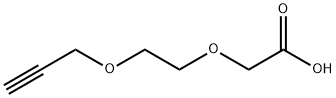 2-[2-(2-Propyn-1-yloxy)ethoxy]acetic acid|丙炔基-一聚乙二醇-乙酸