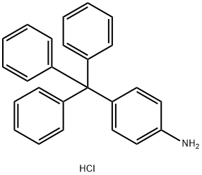 4-Tritylaniline Hydrochloride Structure