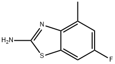 6-fluoro-4-methylbenzo[d]thiazol-2-amine Struktur