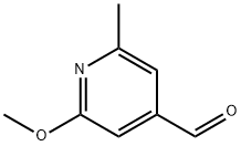 2-METHOXY-6-METHYLISONICOTINALDEHYDE, 951795-43-0, 结构式