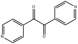 Ethanedione, di-4-pyridinyl- Structure