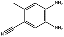 4,5-Diamino-2-methylbenzonitrile Structure