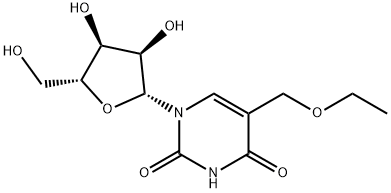 5-Ethoxymethyluridine Structure
