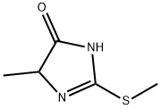 5-methyl-2-methylsulfanyl-1,5-dihydro-imidazol-4-one,95907-23-6,结构式