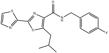 N-(4-fluorobenzyl)-5-isobutyl-2,2