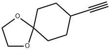 8-ethynyl-1,4-dioxaspiro[4.5]decane Structure