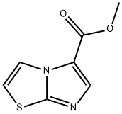 Methyl imidazo[2,1-b]thiazole-5-carboxylate Structure
