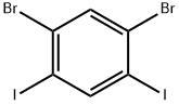 Benzene, 1,5-dibromo-2,4-diiodo- Struktur