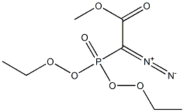 diazo(diethoxyphosphoryl)acetic acid methyl ester,96854-79-4,结构式