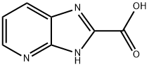 1H-咪唑并[4,5-B]吡啶-2-羧酸,97640-15-8,结构式