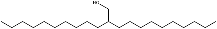2-decyl-1-dodecanol 化学構造式