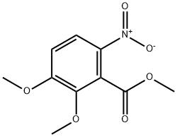 methyl 2-nitro-5,6-dimethoxybenzoate 结构式