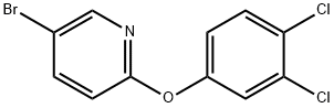 5-bromo-2-(3,4-dichloro-phenoxy)-pyridine Structure