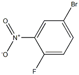 O-nitro-p-bromofluorobenzene Struktur