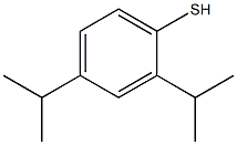 2,4-bis(propan-2-yl)benzene-1-thiol Structure
