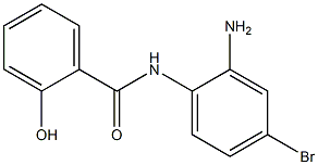 N-(2-amino-4-bromophenyl)-2-hydroxybenzamide Struktur