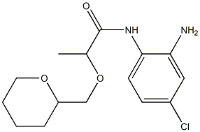 N-(2-amino-4-chlorophenyl)-2-(oxan-2-ylmethoxy)propanamide