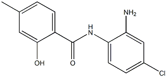 N-(2-amino-4-chlorophenyl)-2-hydroxy-4-methylbenzamide Structure