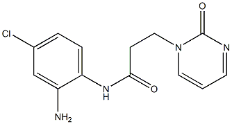 N-(2-amino-4-chlorophenyl)-3-(2-oxopyrimidin-1(2H)-yl)propanamide