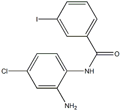 N-(2-amino-4-chlorophenyl)-3-iodobenzamide Structure