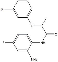 N-(2-amino-4-fluorophenyl)-2-(3-bromophenoxy)propanamide