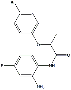 N-(2-amino-4-fluorophenyl)-2-(4-bromophenoxy)propanamide