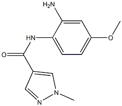 N-(2-amino-4-methoxyphenyl)-1-methyl-1H-pyrazole-4-carboxamide
