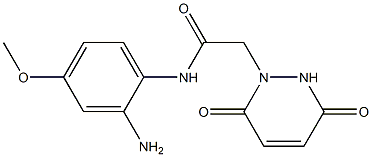 N-(2-amino-4-methoxyphenyl)-2-(3,6-dioxo-3,6-dihydropyridazin-1(2H)-yl)acetamide Structure