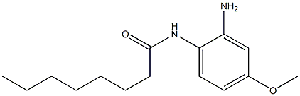 N-(2-amino-4-methoxyphenyl)octanamide Structure