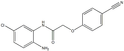 N-(2-amino-5-chlorophenyl)-2-(4-cyanophenoxy)acetamide