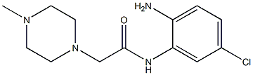 N-(2-amino-5-chlorophenyl)-2-(4-methylpiperazin-1-yl)acetamide Struktur