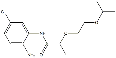 N-(2-amino-5-chlorophenyl)-2-[2-(propan-2-yloxy)ethoxy]propanamide