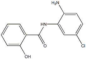 N-(2-amino-5-chlorophenyl)-2-hydroxybenzamide Struktur