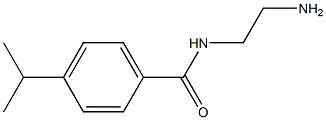 N-(2-aminoethyl)-4-(propan-2-yl)benzamide Structure