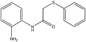 N-(2-aminophenyl)-2-(phenylsulfanyl)acetamide Struktur