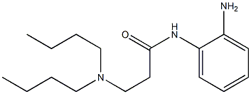 N-(2-aminophenyl)-3-(dibutylamino)propanamide Struktur