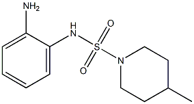 N-(2-aminophenyl)-4-methylpiperidine-1-sulfonamide Structure