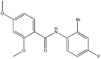 N-(2-bromo-4-fluorophenyl)-2,4-dimethoxybenzamide